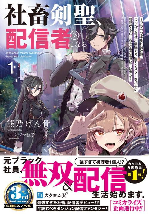社畜剣聖、配信者になる ブラックギルド会社員、うっかり会社用回線でS