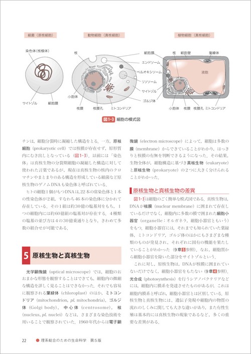 理系総合のための生命科学 第5版 – 丸善ジュンク堂書店ネットストア