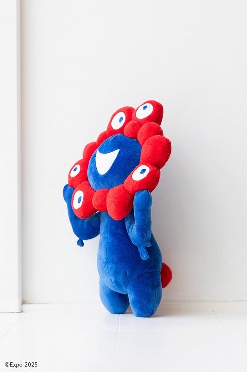 大阪・関西万博 公式キャラクター ミャクミャク ぬいぐるみポーチ BOOK