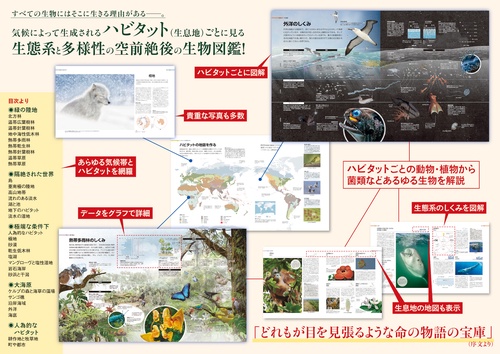 気候と生態系でわかる 地球の生物 大図鑑 – 丸善ジュンク堂書店ネット
