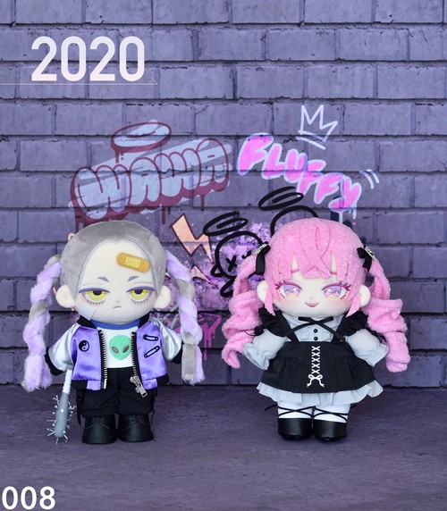 鄧為 ドン・ウェイ 仙台有樹 苏易水20cmぬいぐるみ&お洋服セット　確認用1 邓为 Deng Wei 20cm cotton plush doll Clothes gift 仙台有树