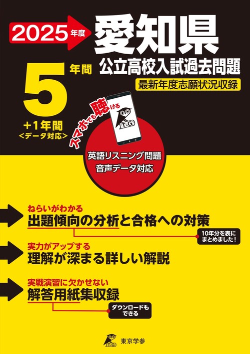 佐鳴予備校 愛知県公立高校入試 2025 問題集 愛知県公立高校入試予想問題 2025年春受験用 | 教英出版 |本