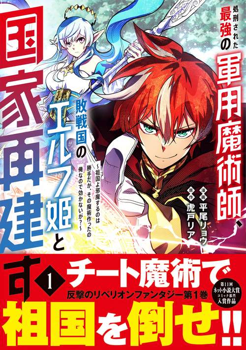 処刑された最強の軍用魔術師、敗戦国のエルフ姫と国家再建す～祖国よ