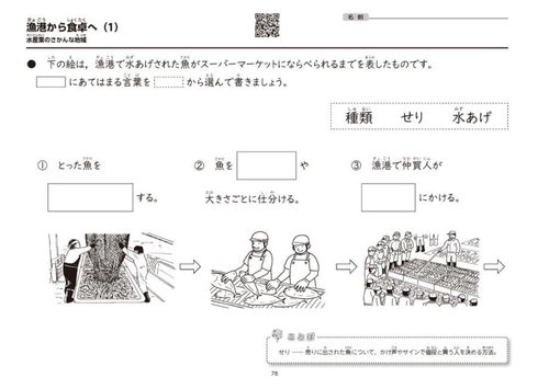 どの子もわかる社会科プリント5年① QRコードつき – 丸善ジュンク堂