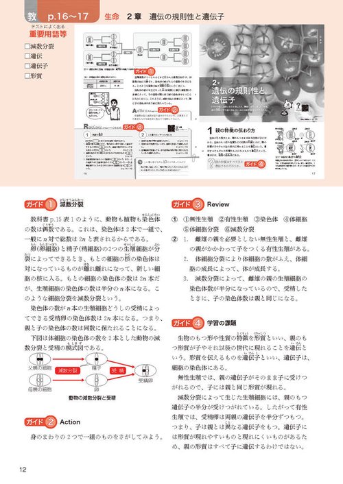 中学 教科書ガイド 理科3年 啓林館版 未来へひろがるサイエンス