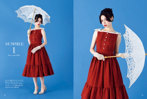 レトロガーリーワンピース Mayo Suzuki のソーイングブック – 丸善