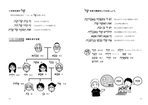 ヘブライ語　絵本① ヘブライ語 絵本①