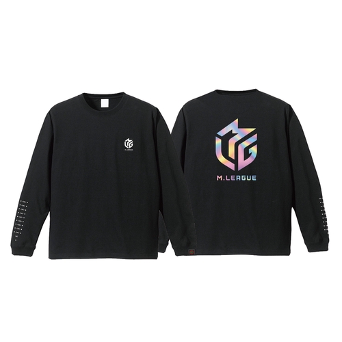 ロングスリーブTシャツ Mリーグ リーグロゴ ブラック L – 丸善ジュンク