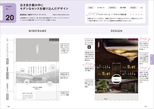 なぜ、これがこうなるのか？ Webデザイン＆ワイヤーフレーム 比較見本
