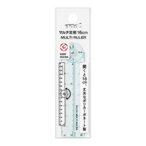 ミドリ マルチ定規<16cm> 青A – 丸善ジュンク堂書店ネット