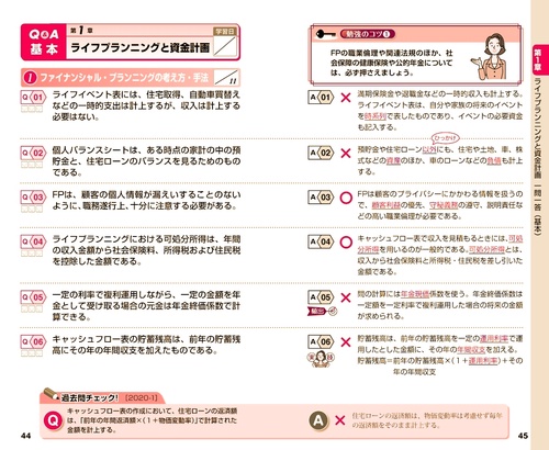 これだけ覚えるFP技能士2級・AFP 一問一答+要点整理'25→'26年版