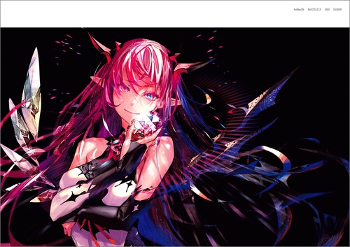 ちょむすけ　INORI 画集　redjuice ギルティクラウン ギルティクラウン【楪いのり】redjuice | tsundora.com