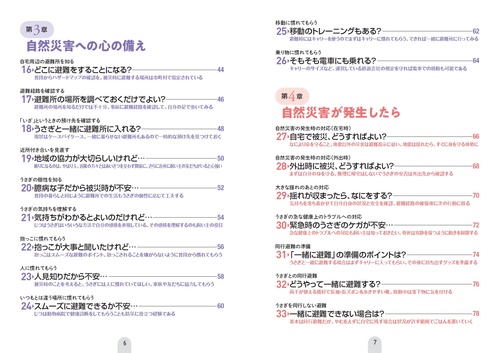 うさぎと暮らす人のための防災バイブル うさ飼いさんに必要な備えと