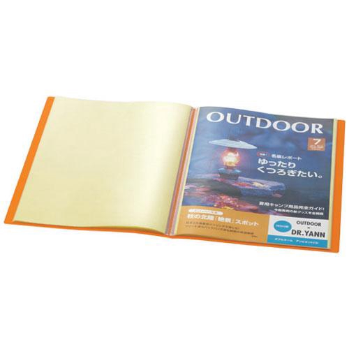 シンプリーズ クリアーファイル オレンジ クリアファイル W14