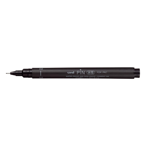 そこらへんにいるPページ ピン 水性サインペン PIN-102 黒 0.33mm 水性サインペン 0.33mm