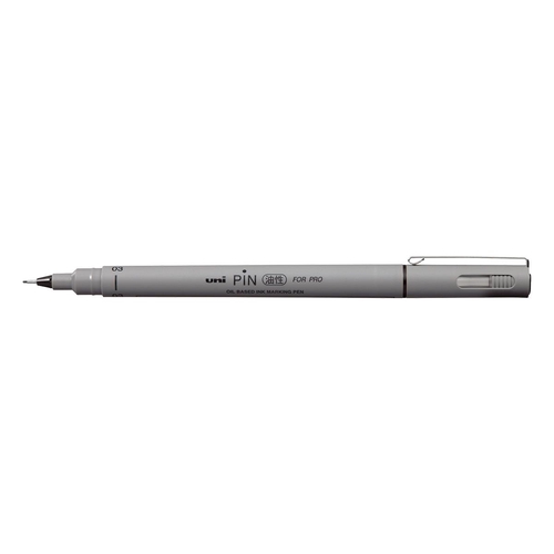 ピン 油性サインペン PIN-03A 黒 0.64mm 水性サインペン 0.64mm