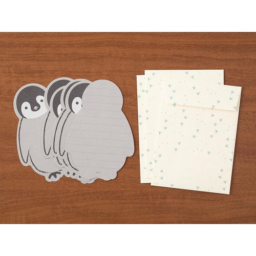 ミドリ レターセット926 ダイカット ペンギン柄 – 丸善ジュンク