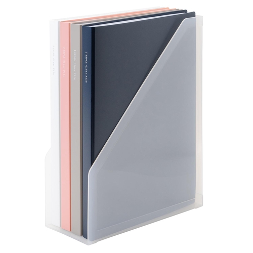 セパル クリヤーファイル40ポケット ネイビーブルー クリア