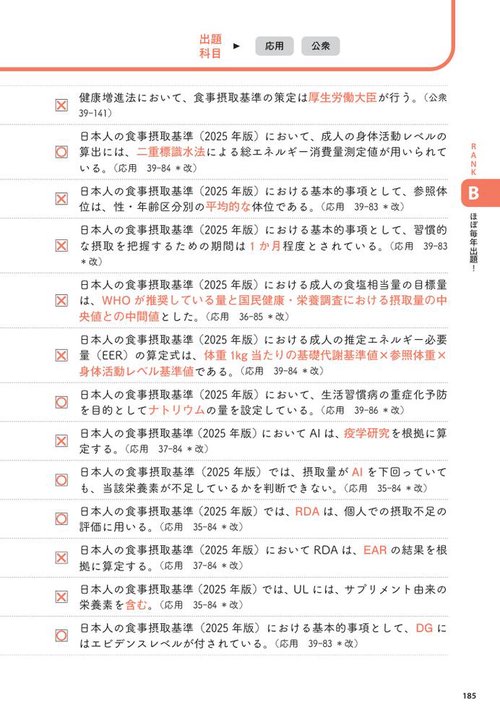 2026管理栄養士国家試験よく出るワード別一問一答 – 丸善ジュンク