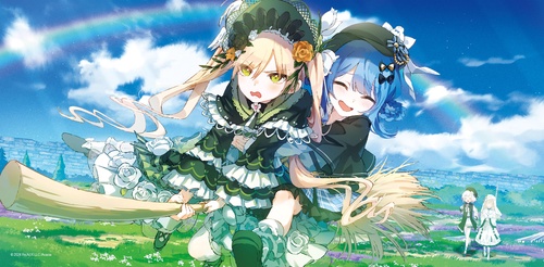 魔法少女ノ魔女裁判 キービジュアル複製原画 魔法少女ノ魔女裁判 キービジュアル複製原画 魔法少女ノ魔女裁判展 ～複製