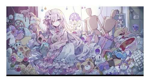 複製アートプリント(大)/夏目アンアン/魔法少女ノ魔女裁判 – 丸善