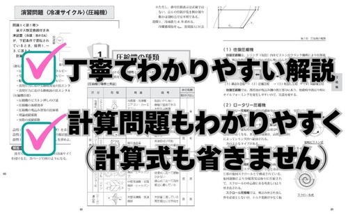 よくわかる第1種・第2種冷凍機械責任者試験合格テキスト＋問題集