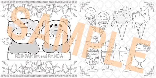 もふもふにゃんこに癒される mofusand まったり塗り絵レッスンブック