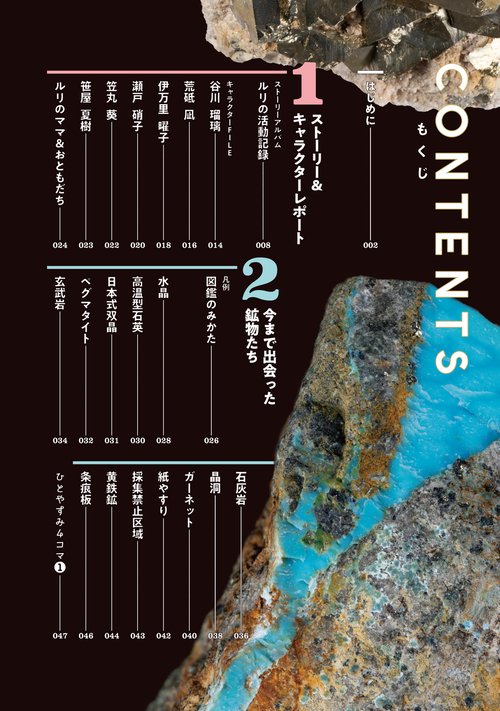 瑠璃の宝石 公式図鑑 鉱物生活のススメ – 丸善ジュンク堂書店ネットストア