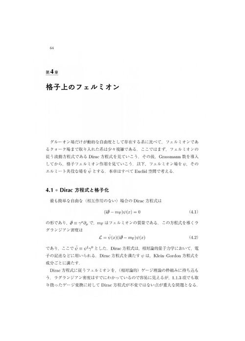 格子上の場の理論入門 – 丸善ジュンク堂書店ネットストア