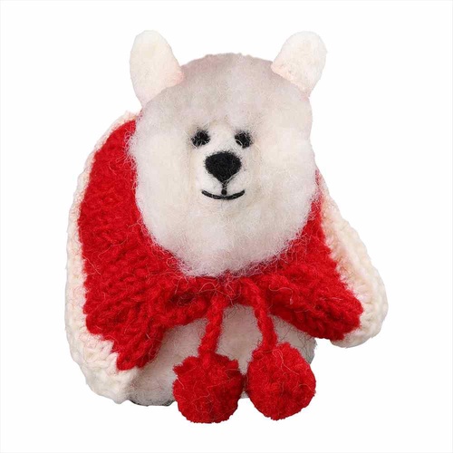 クリスマスコレクション ニットオブジェ・アニマル アルパカ – 丸善