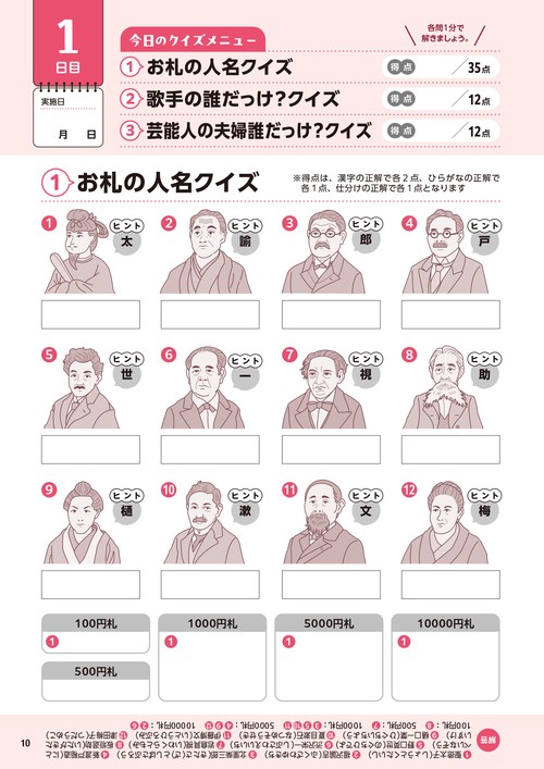 毎日脳活スペシャル 人の名前を思い出せない人の誰だっけ？クイズ