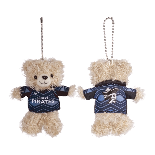 ベアぬいぐるみキーホルダー Mリーグ2025-26 U-NEXT Pirates – 丸善