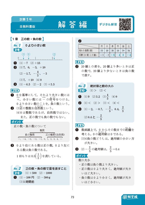 中学 教科書ぴったりドリル 計算1年 全教科書版 1回10分で教科書の