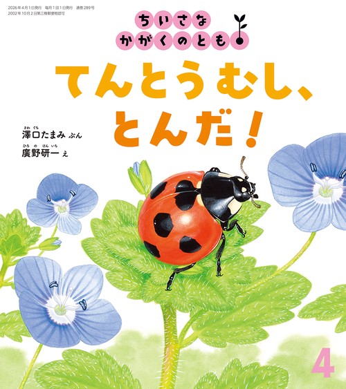 てんとうむし、とんだ！(ちいさなかがくのとも) (2026年04月号) [雑誌