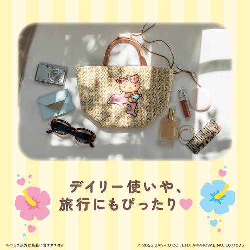 Hello Kitty かごバッグ ショルダーバッグ HELLO KITTY かごバッグBOOK pink dolphin ver. – 丸善ジュンク堂書店