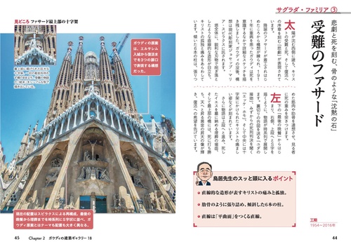 図解でスッと頭に入るガウディとサグラダ・ファミリアの世界 – 丸善