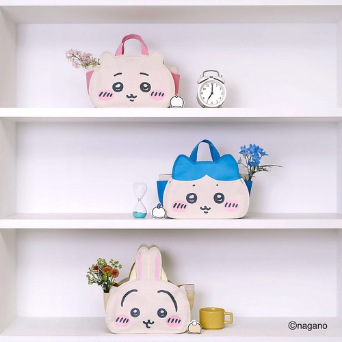 ゆ*ら様 ハチワレちゃん☆ころりんトートバッグ　いちご＆ヌビライトブラウン　赤ず CHIIKAWA INTERIOR TOTE BAG BOOK ハチワレver. – 丸善ジュンク堂書店