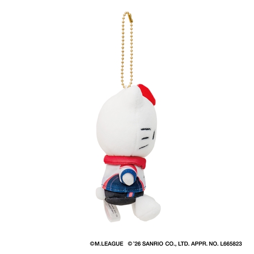 Mリーグ　サンリオコラボ　KONAMI麻雀格闘倶楽部 ハローキティ　ぬいぐるみ サンリオキャラクターズ ボールチェーンマスコット Mリーグ2025-26