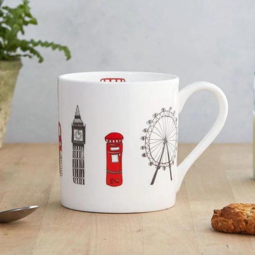 【Victoria Eggs】マグカップ(London Skyline)【Simply London】