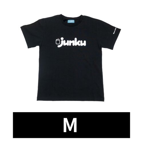 ロゴプリントTシャツ(旧ロゴ柄・ブラック M)
