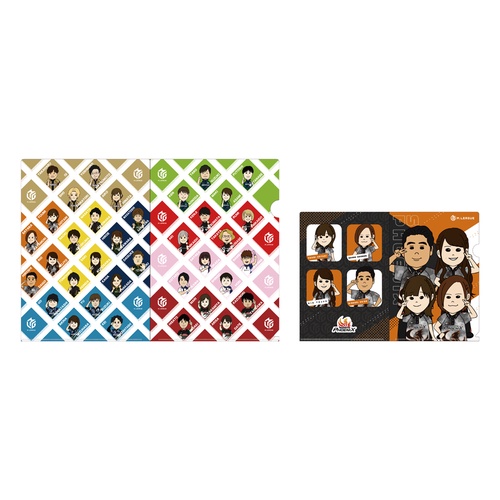 丸山プロイラストクリアファイルセット Mリーグ2023-24 セガサミーフェニックス