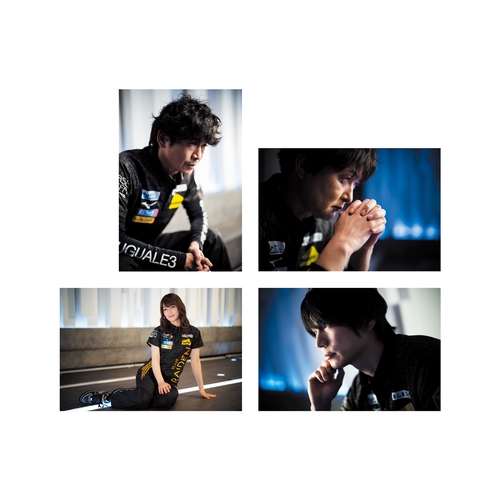 ポストカードセット Mリーグ2023-24 TEAM RAIDEN/雷電 B