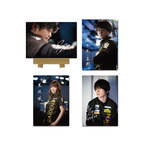 ミニキャンバス Mリーグ2023-24 TEAM RAIDEN/雷電