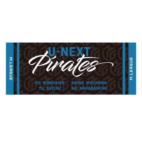 フェイスタオル Mリーグ2024-25 U-NEXT Pirates