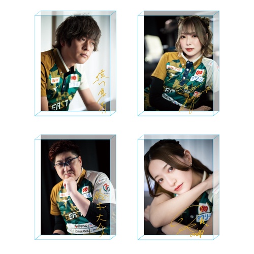 アクリルブロックセット Mリーグ2024-25 BEAST X