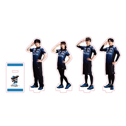 プレイヤーズアクリルスタンド Mリーグ2025-26 U-NEXT Pirates