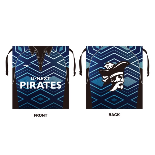 ユニフォーム巾着 Mリーグ2025-26 U-NEXT Pirates