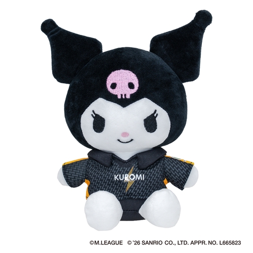 サンリオキャラクターズ ぬいぐるみ Mリーグ2025-26 TEAM RAIDEN / 雷電|クロミ