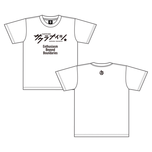 エナメルプリントTシャツ Mリーグ KADOKAWAサクラナイツ M