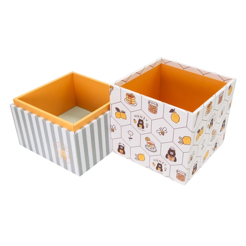 MJオリジナル Shop&Cafe HONEY ココバコ 六角＆ストライプ